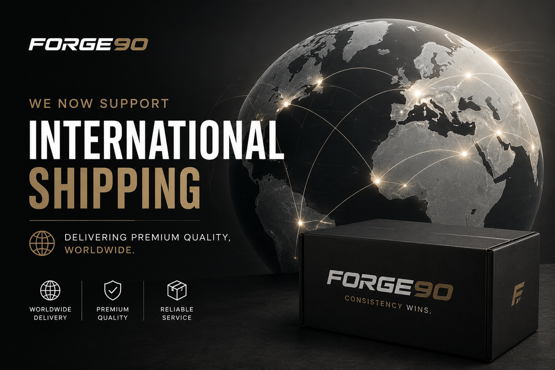 Now shipping internationally