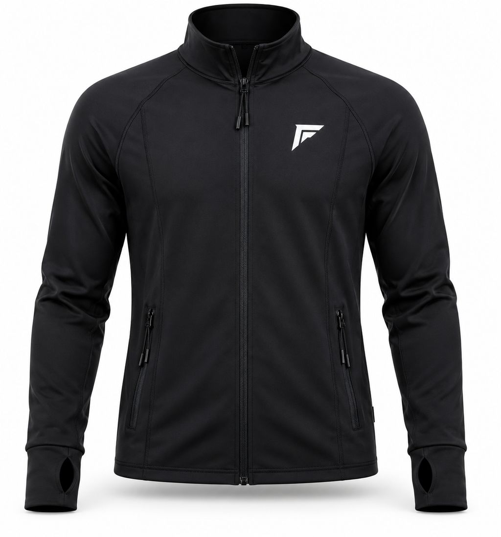 Forge 90 Velocity Zip Jacket – Black