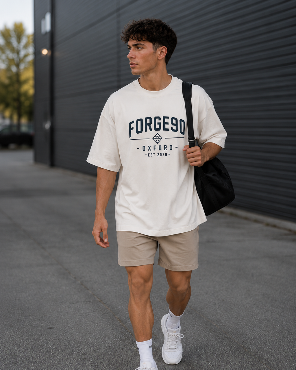 FORGE90 Oxford Oversized Tee