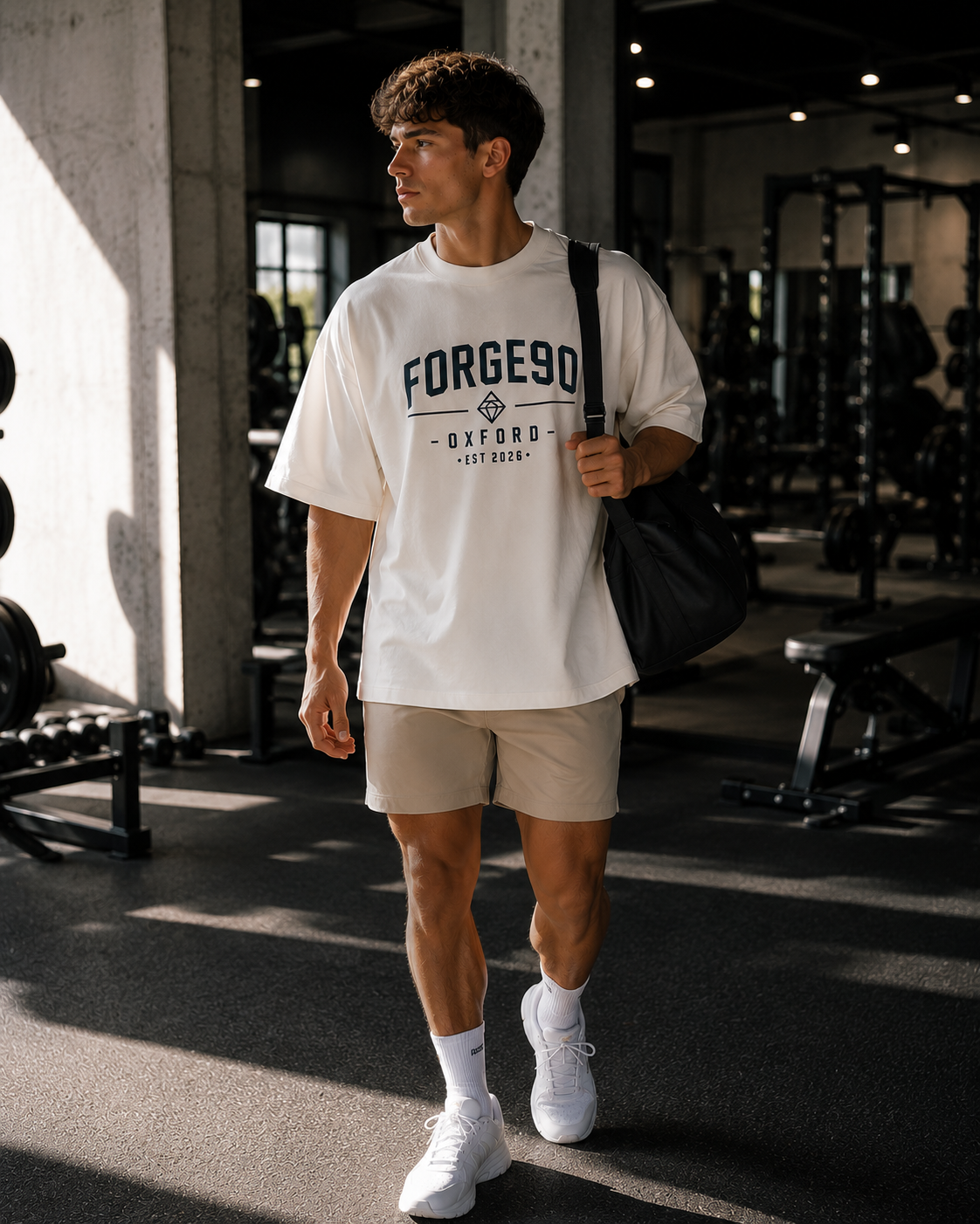 FORGE90 Oxford Oversized Tee