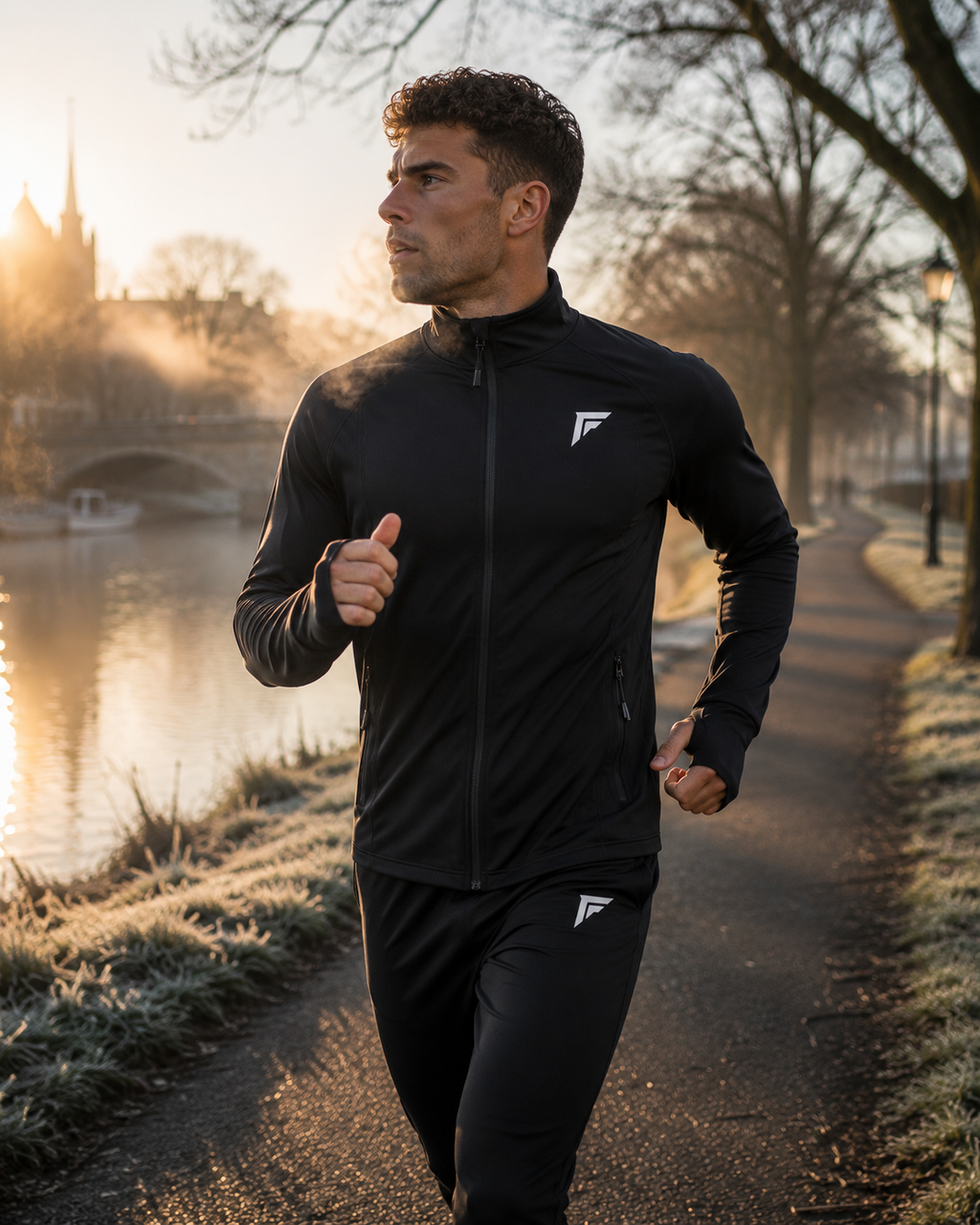 Forge 90 Velocity Zip Jacket – Black